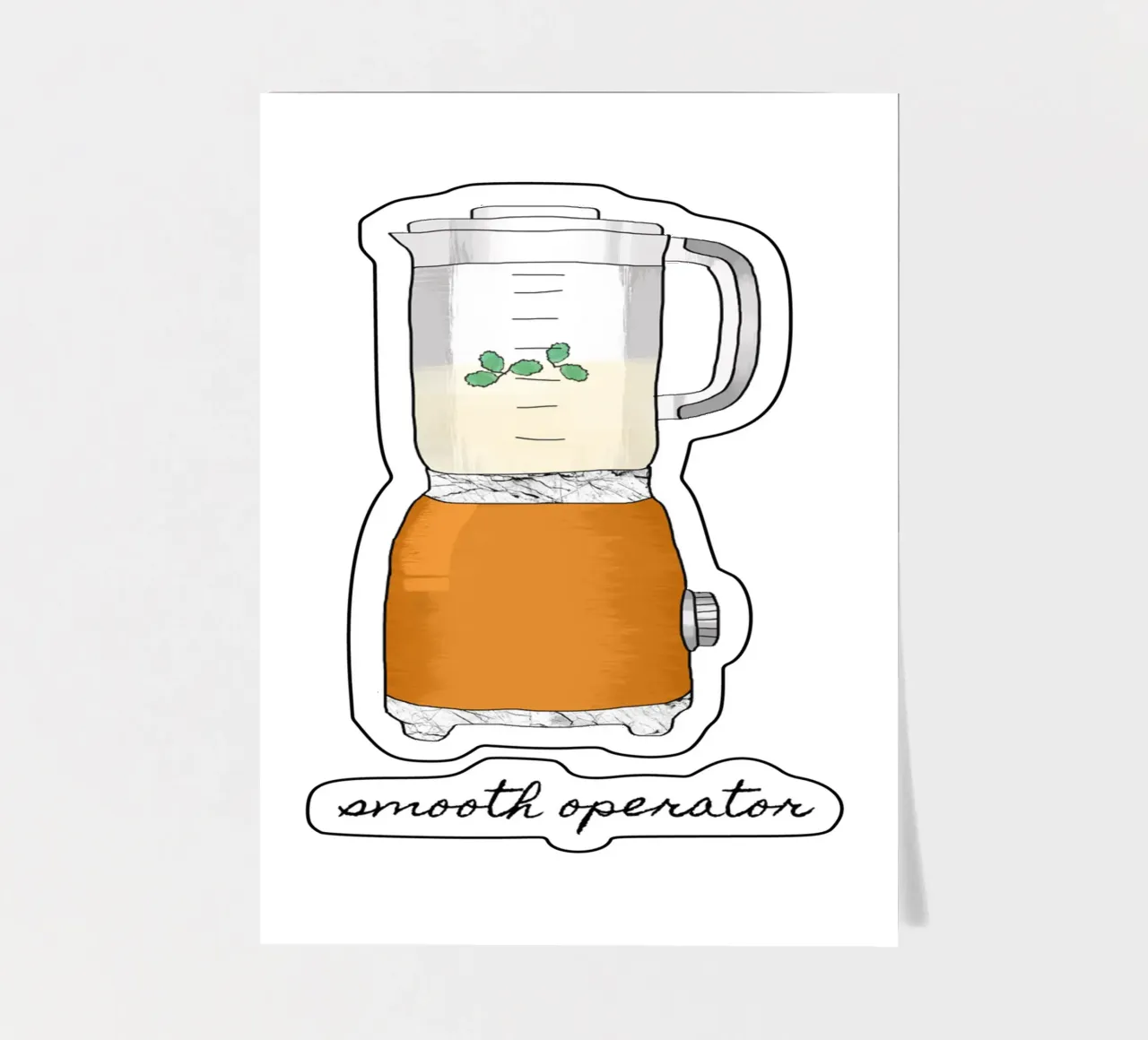 Smooth Operator sticker sheet by Orara Studio