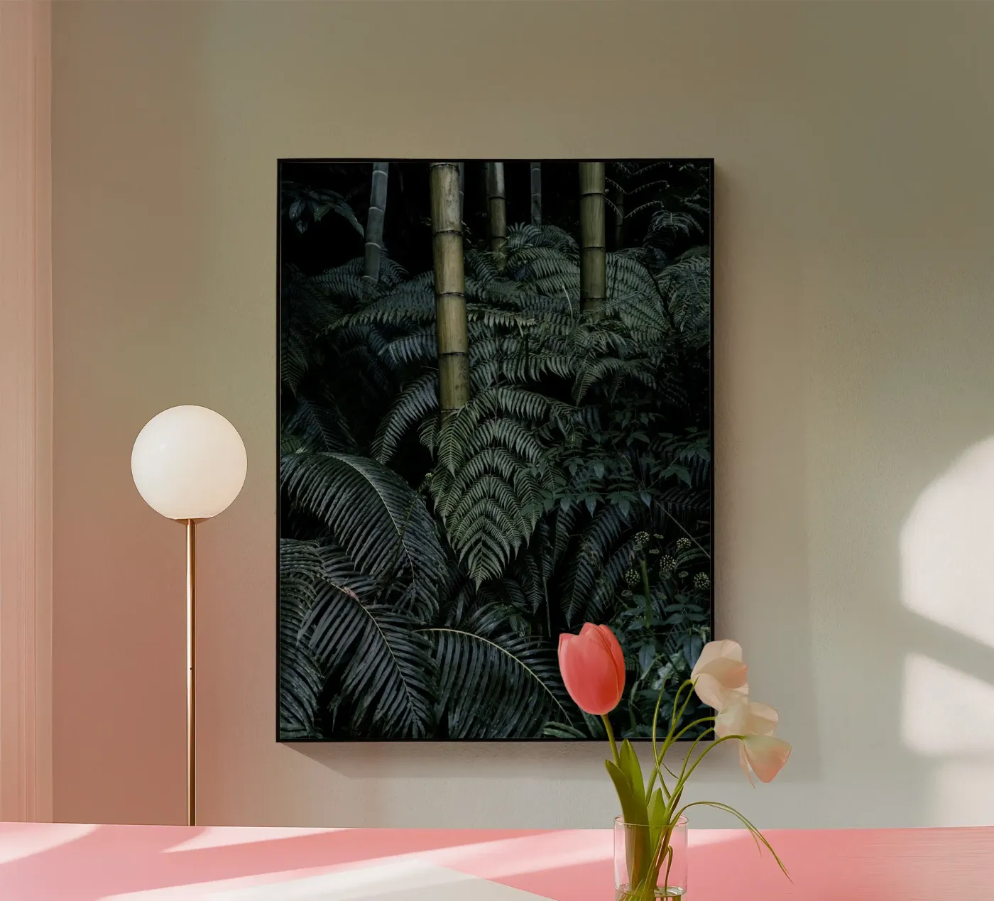 Bamboo forest Acryl-Glas von photolovers