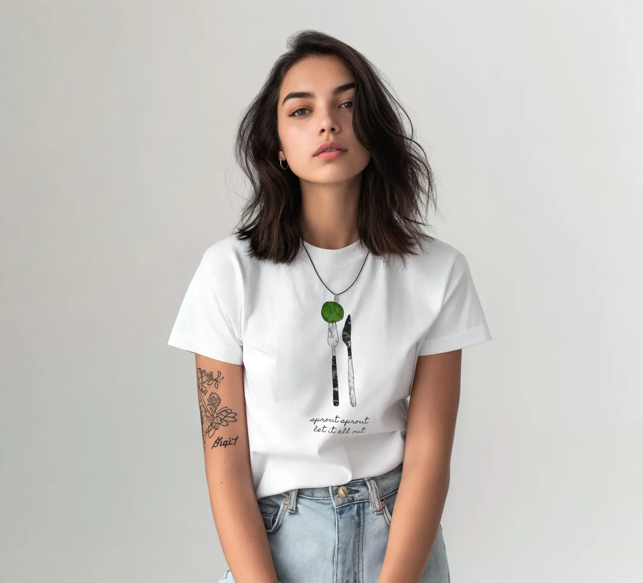 Germoglio Germoglio t-shirt da Orara Studio
