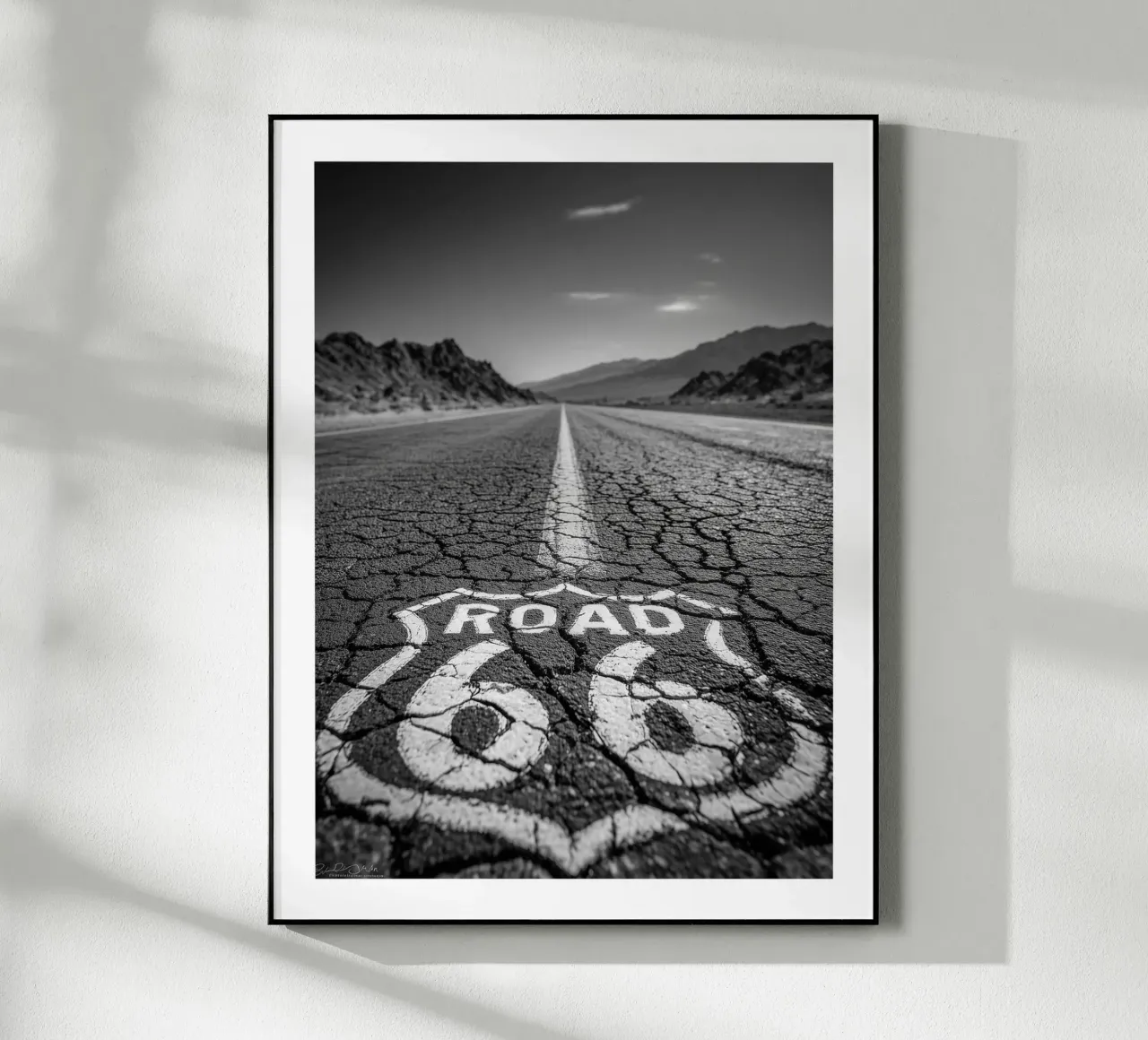 Route 66 plexiglass da Monochrome