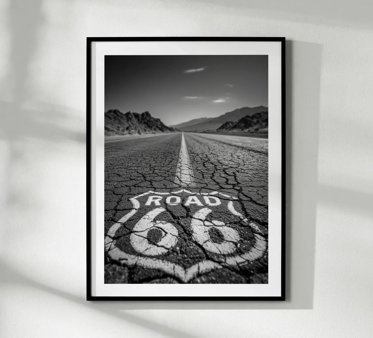 Route 66 poster da Monochrome