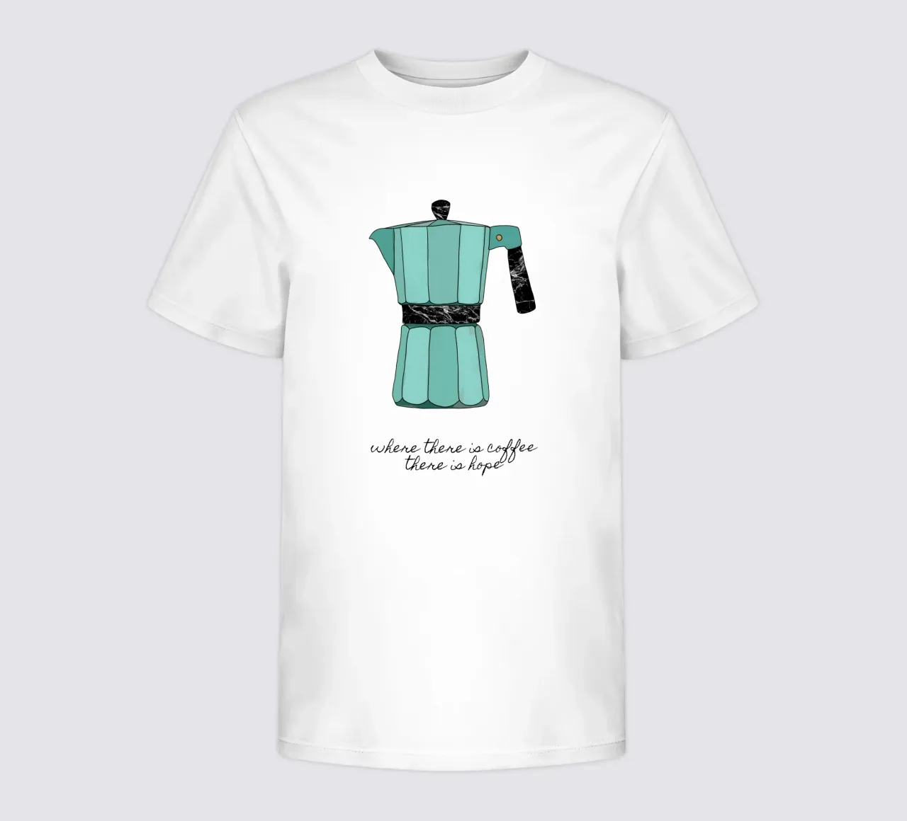 Dove c'è il caffè t-shirt bambini da Orara Studio