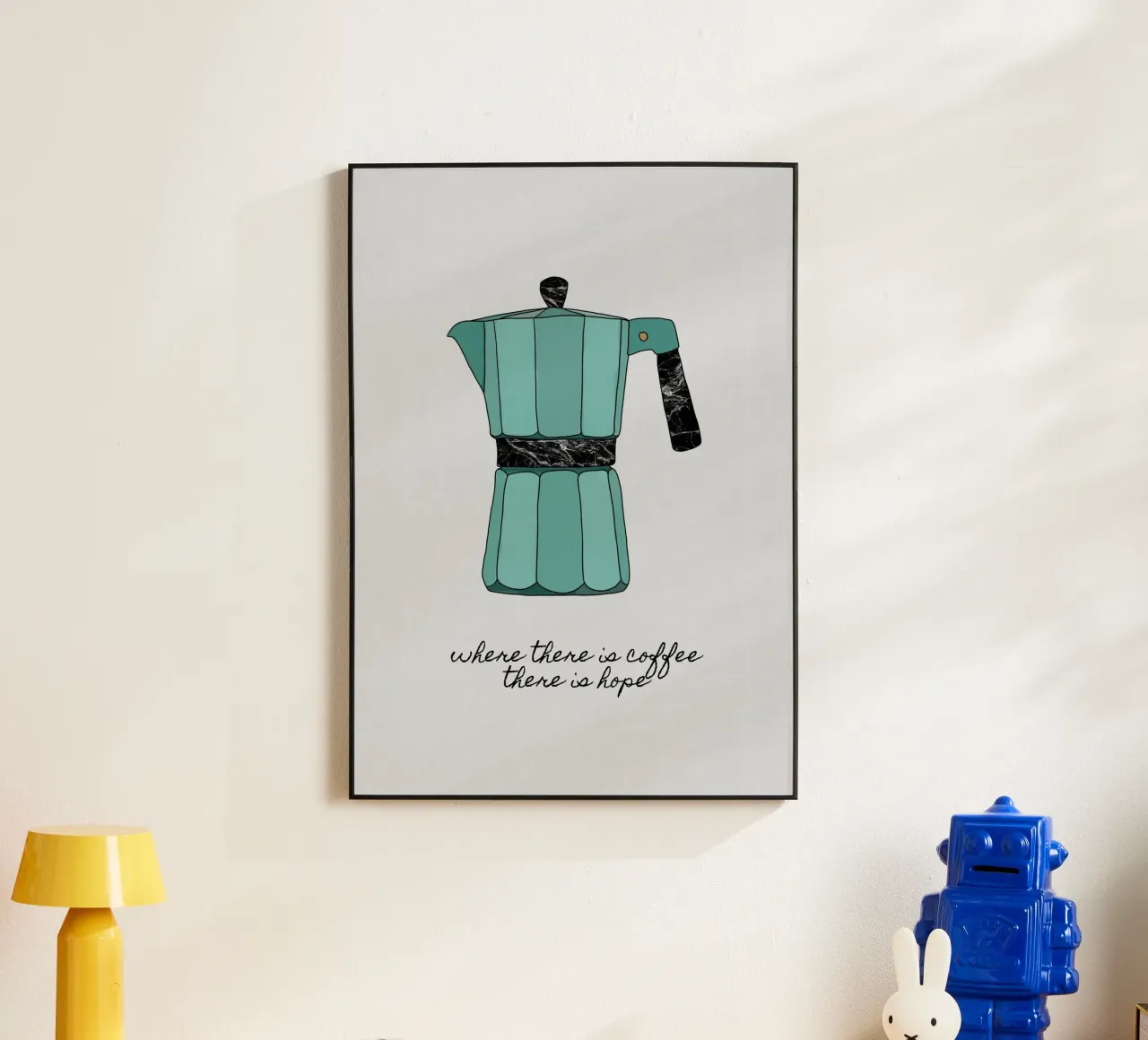 Dove c'è il caffè alluminio dibond da Orara Studio