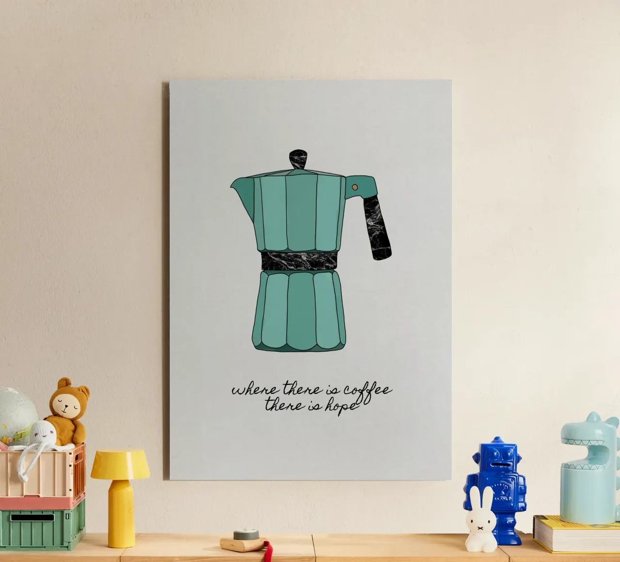 Dove c'è il caffè alluminio dibond da Orara Studio