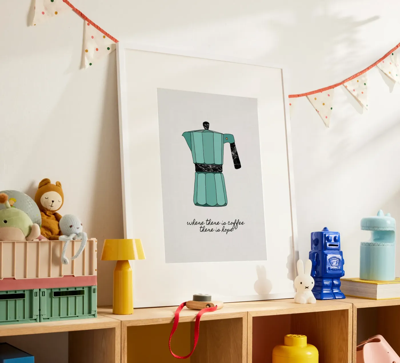 Dove c'è il caffè poster da Orara Studio