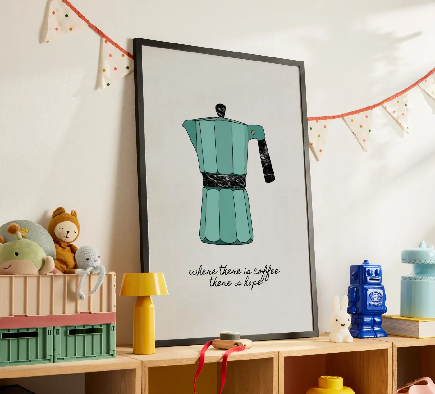 Dove c'è il caffè poster da Orara Studio