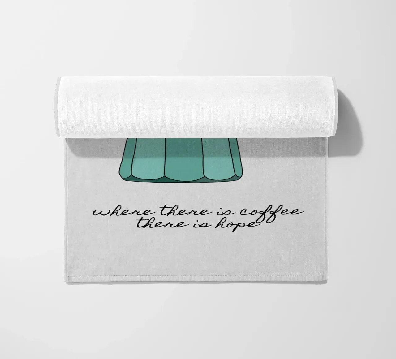 Dove c'è il caffè telo mare da Orara Studio