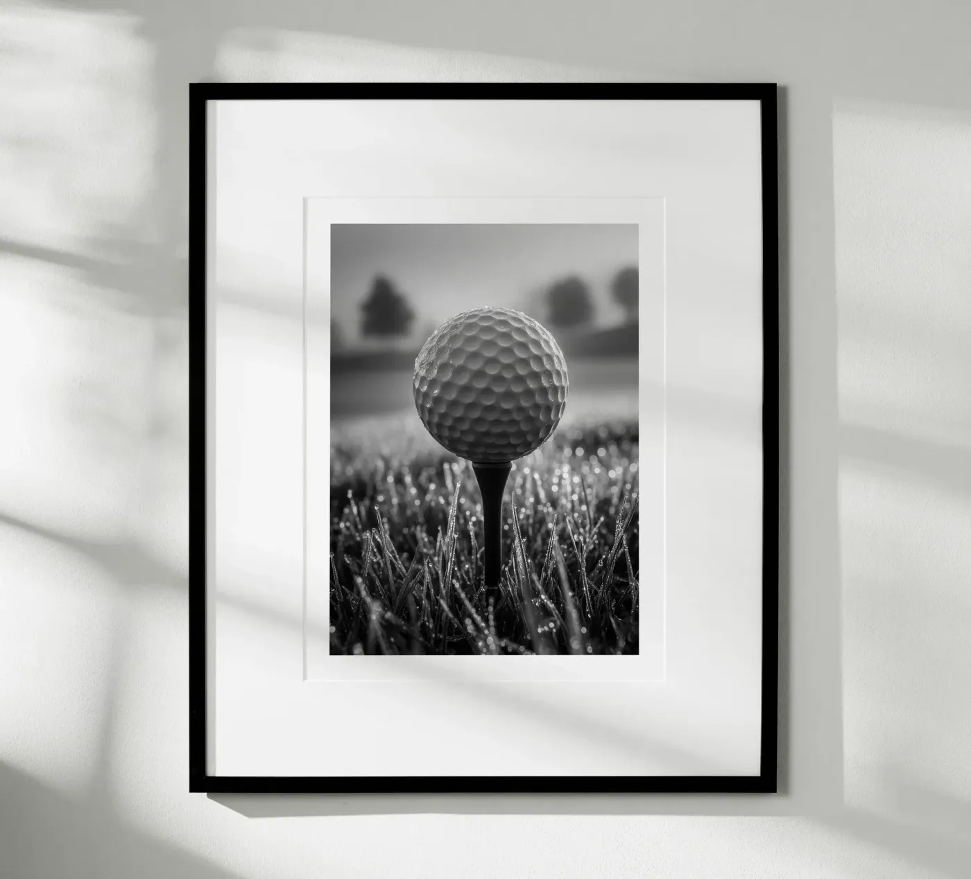 Ora del tee poster da Monochrome