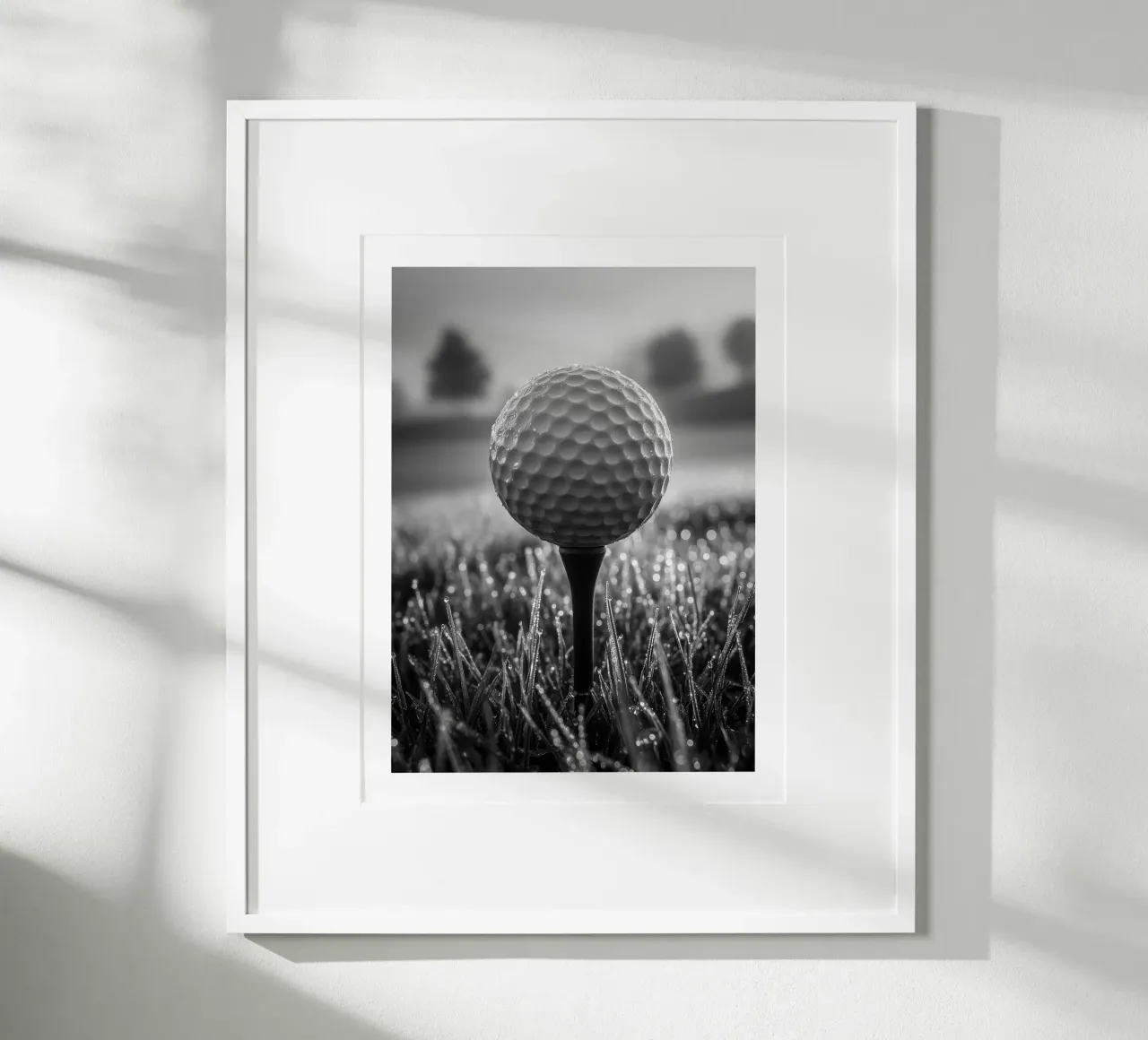 Tee Time poster van Monochrome
