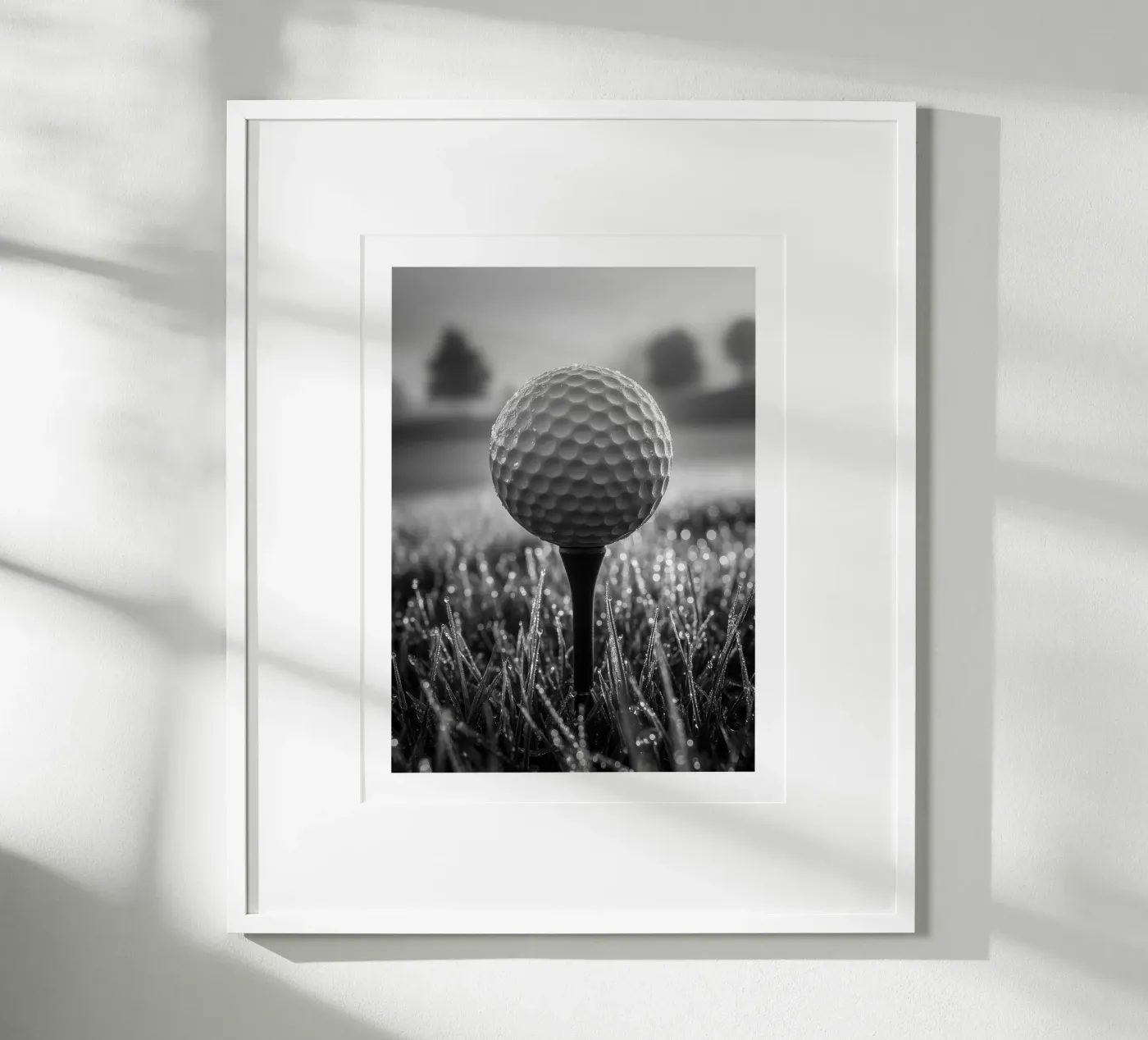 Ora del tee poster da Monochrome