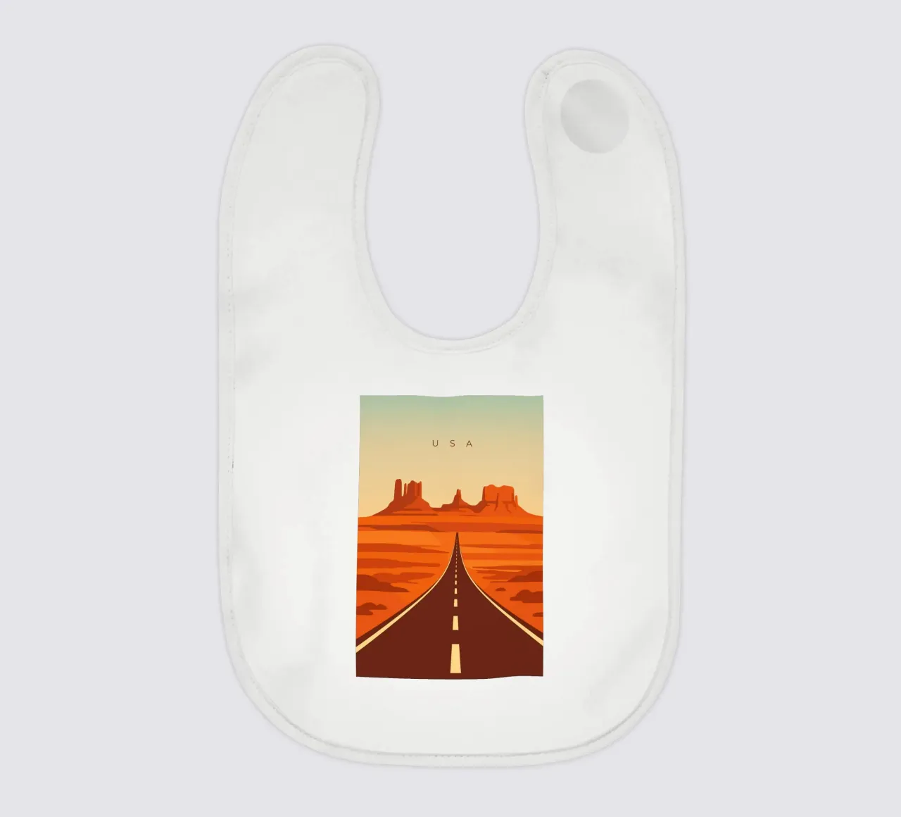 USA bavaglino da minimalist designs