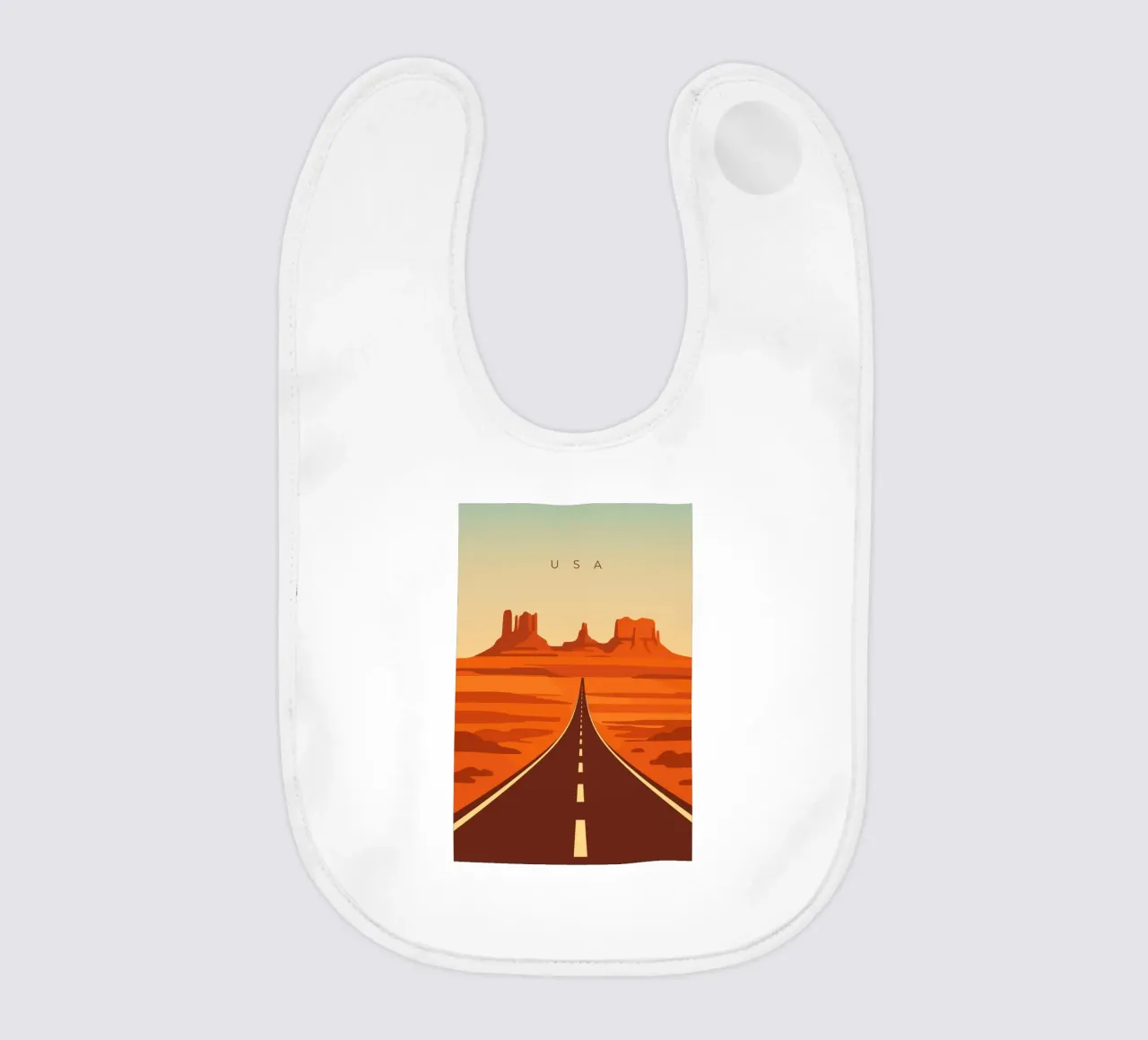 USA bavaglino da minimalist designs