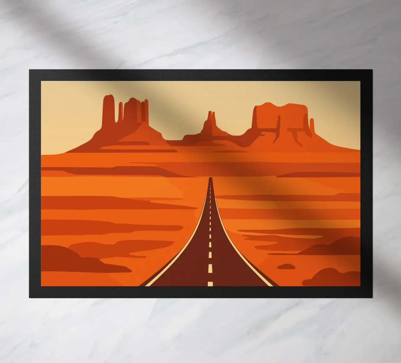 USA deurmat van minimalist designs