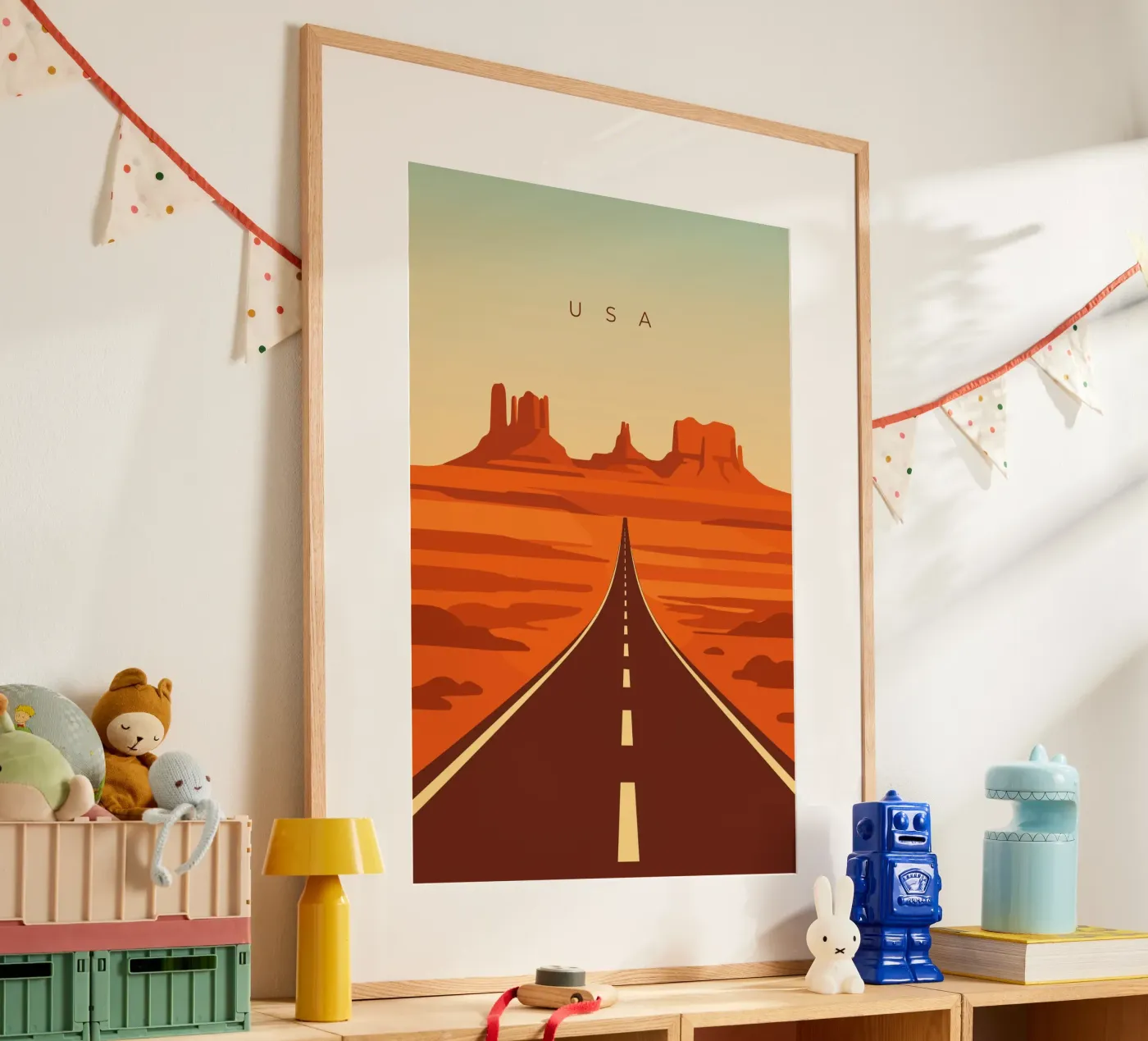 USA poster da minimalist designs