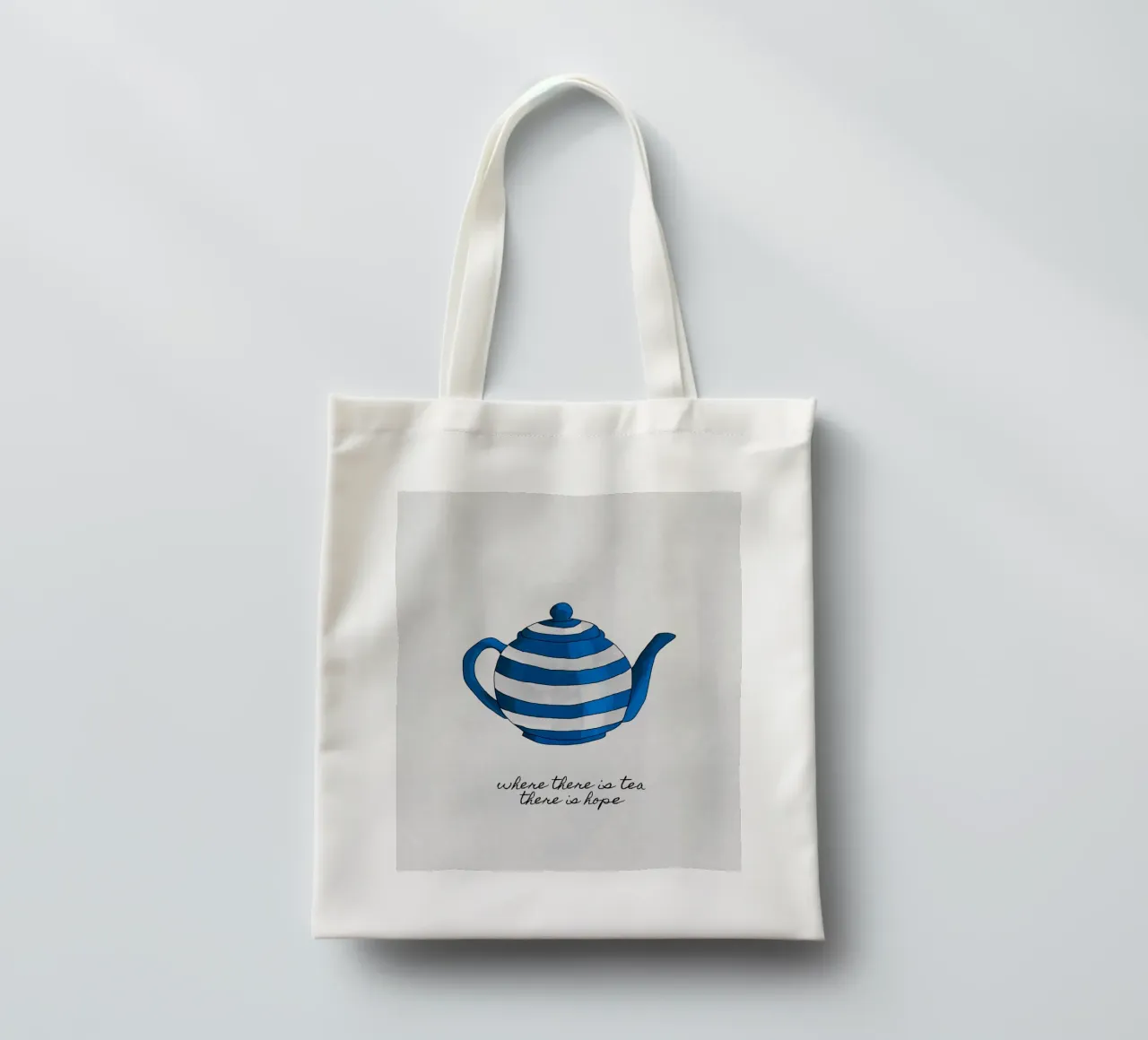 Dove c'è il tè borsa in juta da Orara Studio