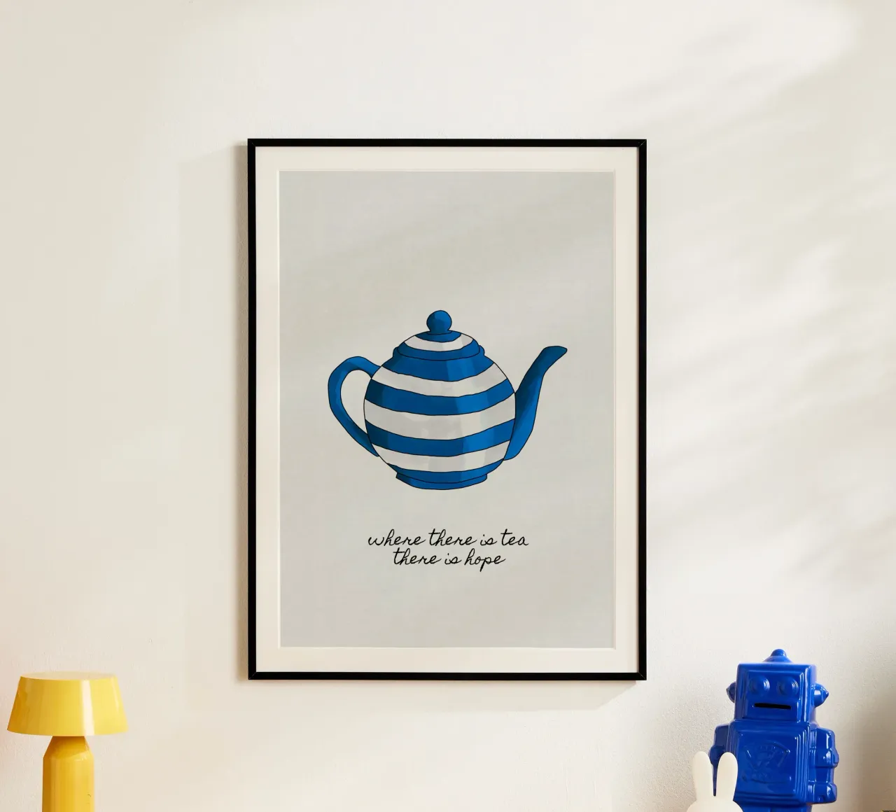 Dove c'è il tè poster da Orara Studio