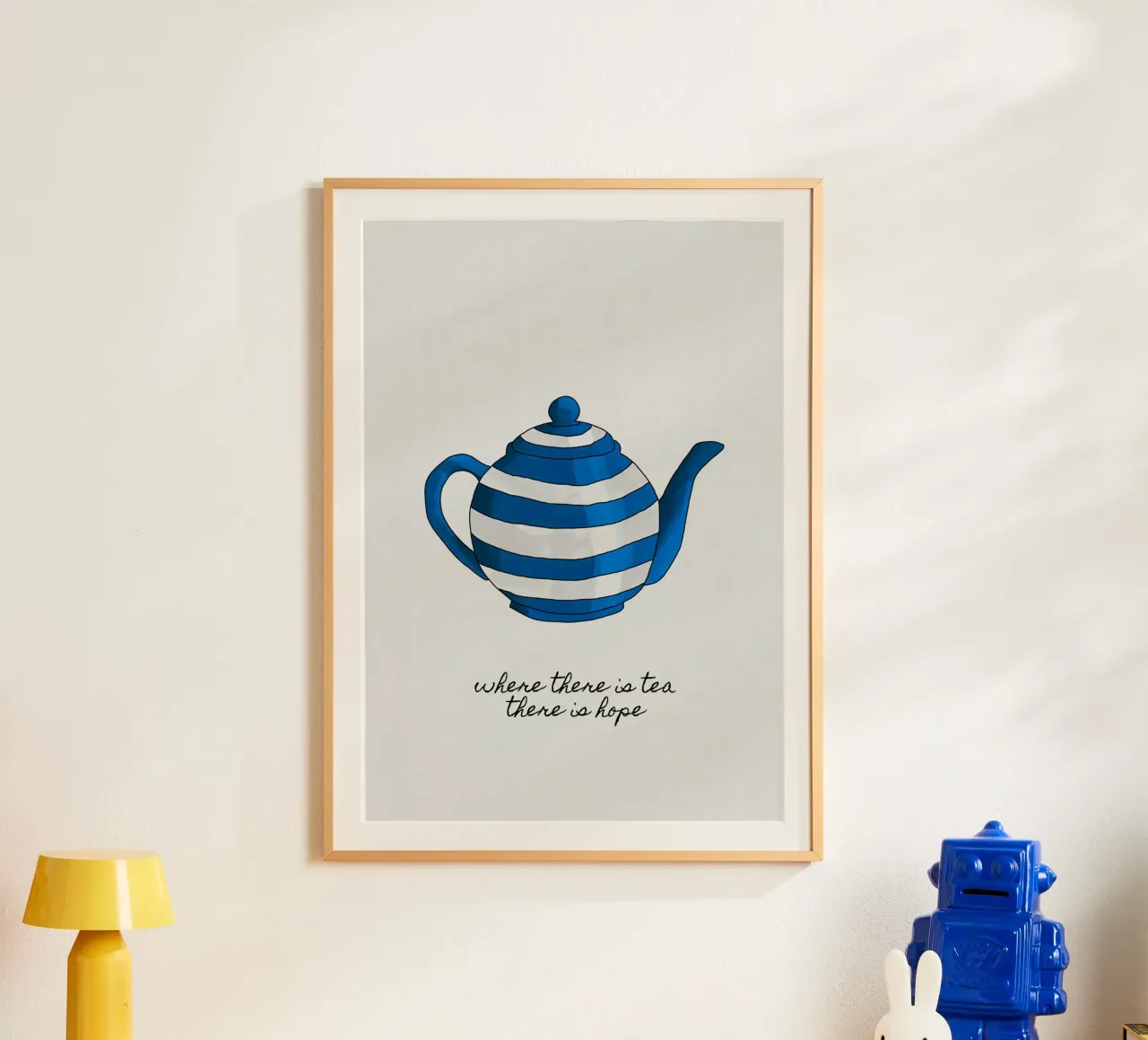 Dove c'è il tè poster da Orara Studio