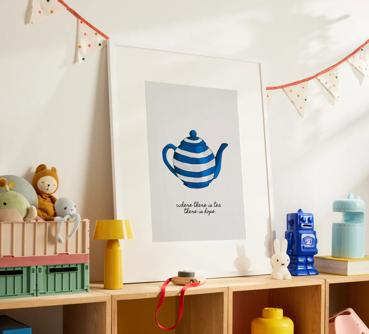 Dove c'è il tè poster da Orara Studio