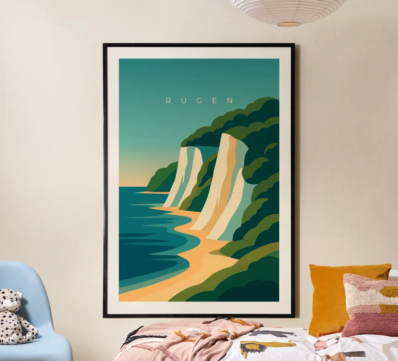 Rügen poster da minimalist designs