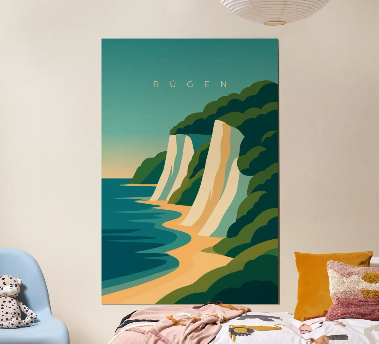 Rügen poster da minimalist designs