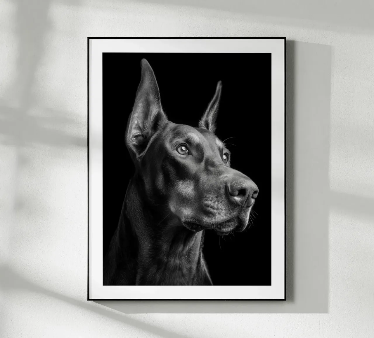 Dobermann vigile plexiglass da Monochrome
