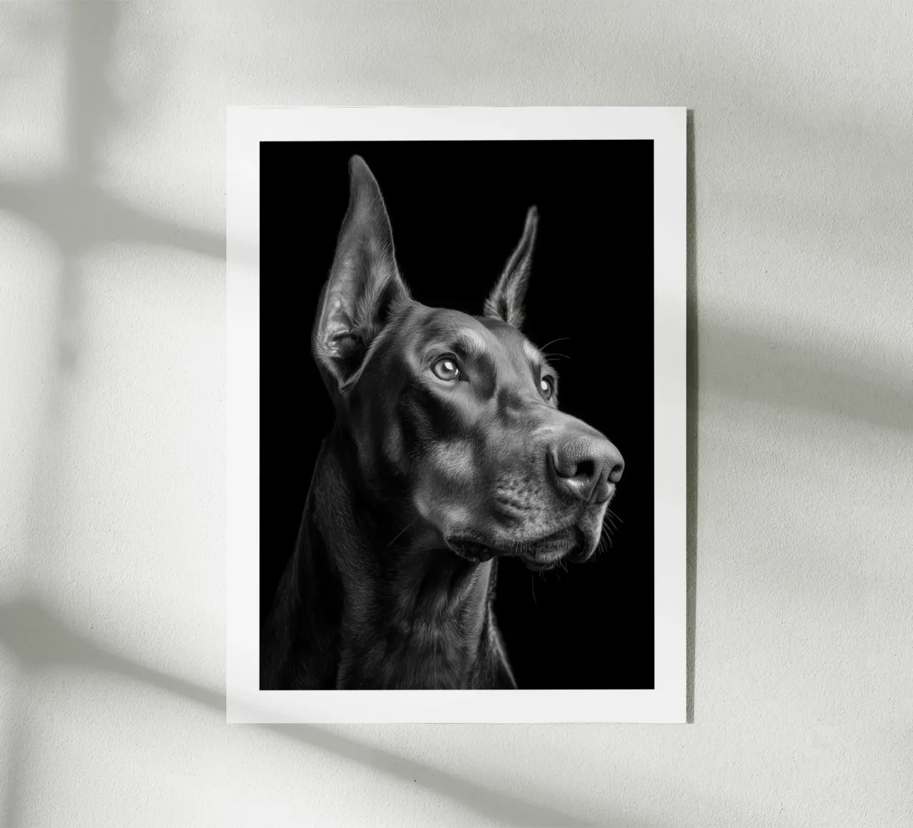 Dobermann vigile plexiglass da Monochrome