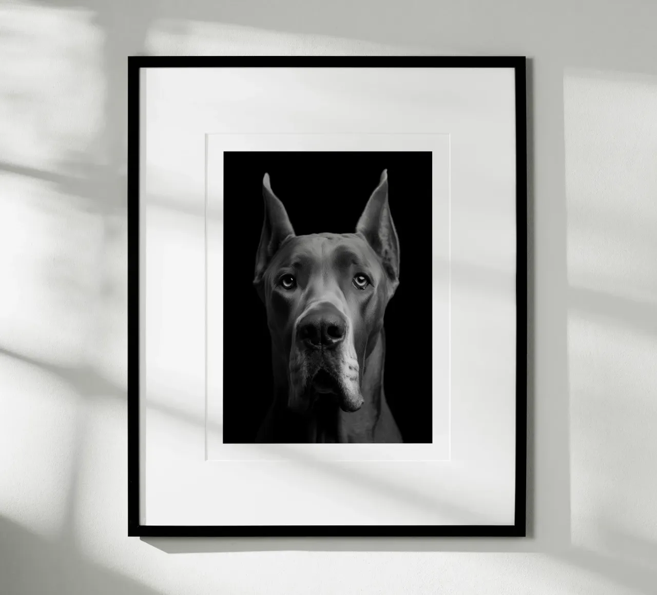 Alano poster da Monochrome