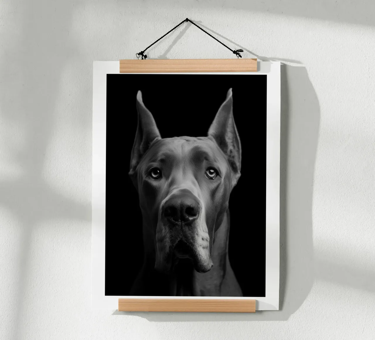 Alano poster da Monochrome