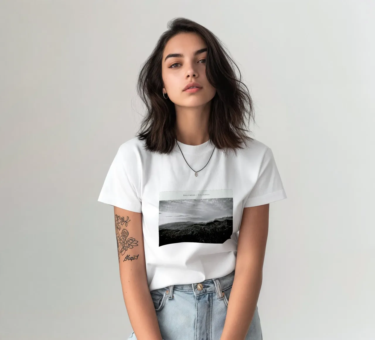 Hollywood B&W t-shirt da In Full Color