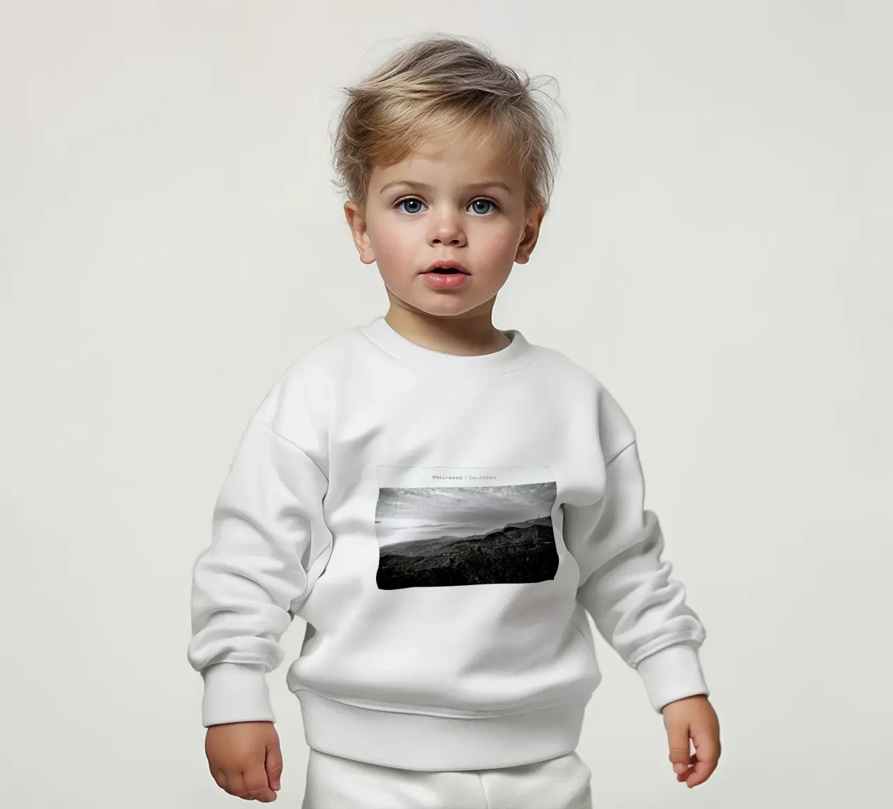 Hollywood B&W felpa neonato da In Full Color