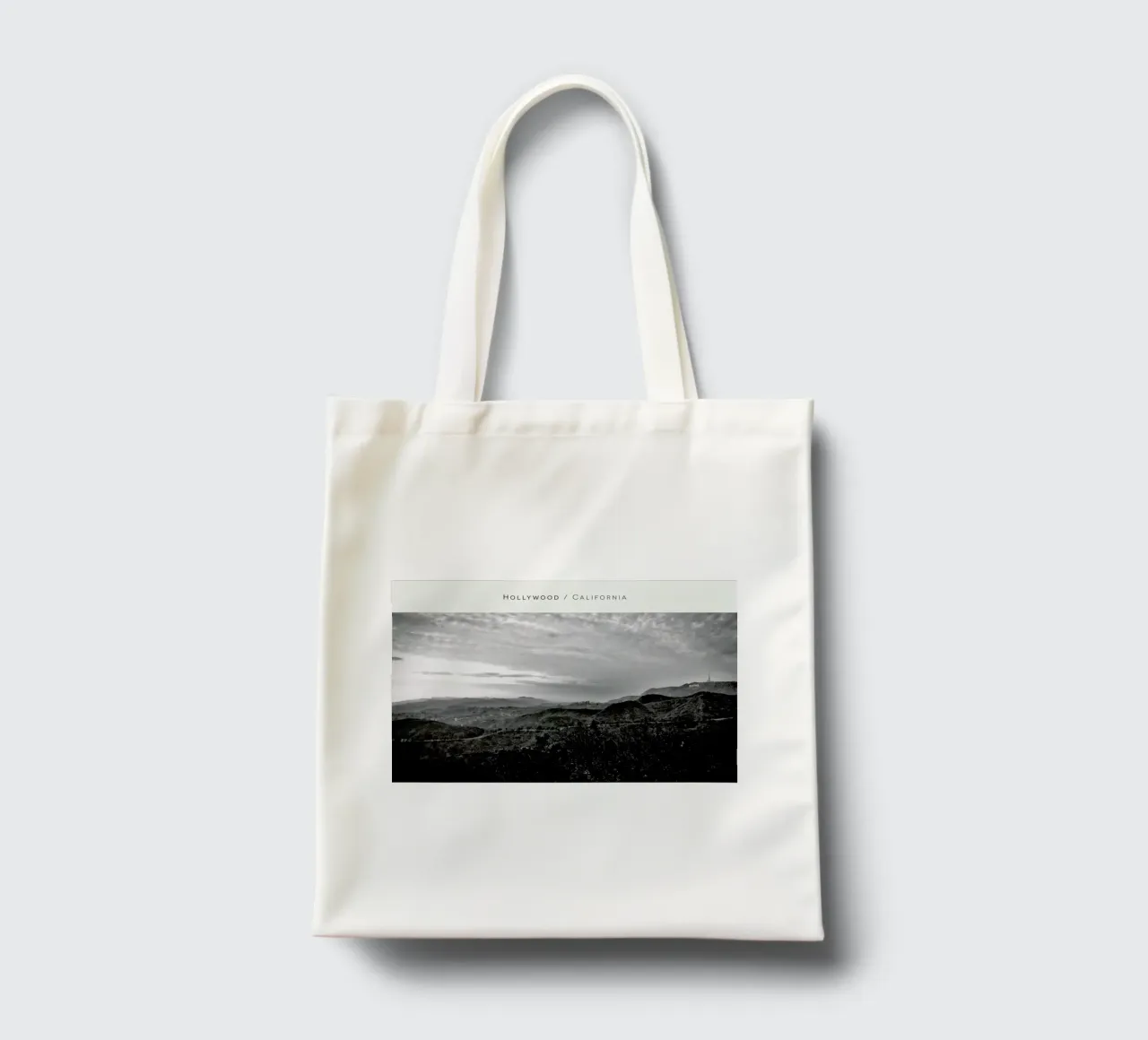 Hollywood B&W borsa in juta da In Full Color