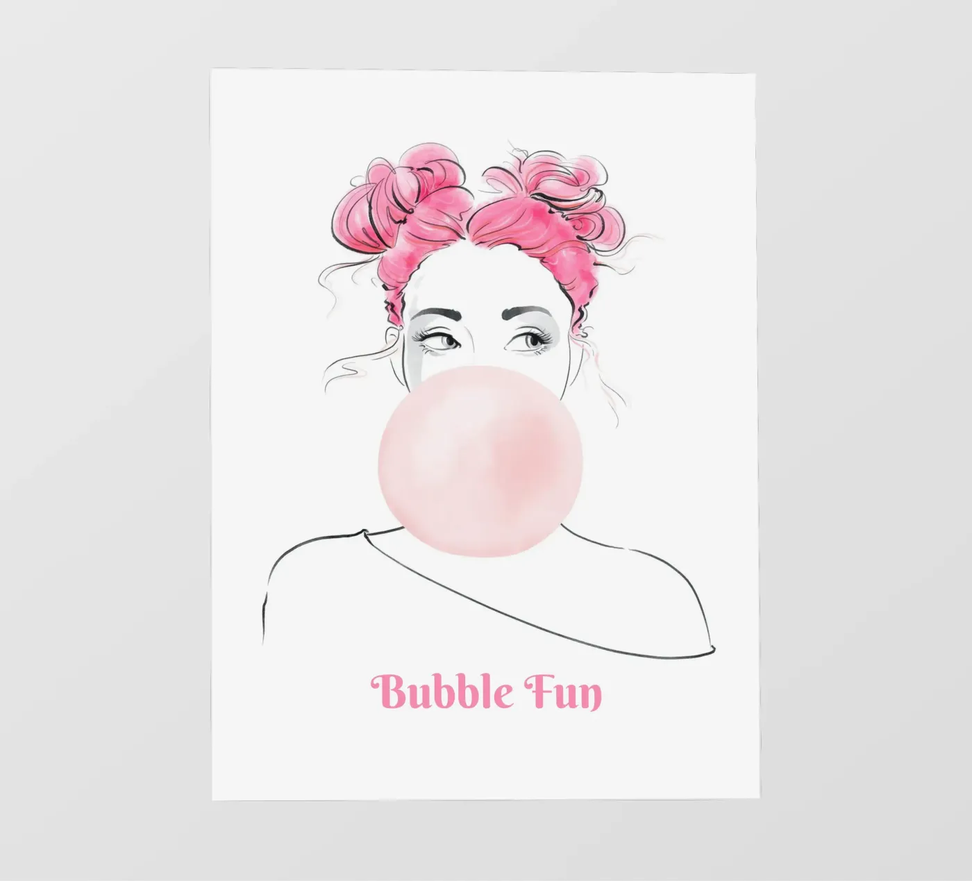 Bubble Fun fotobehang van Andrea Dölling