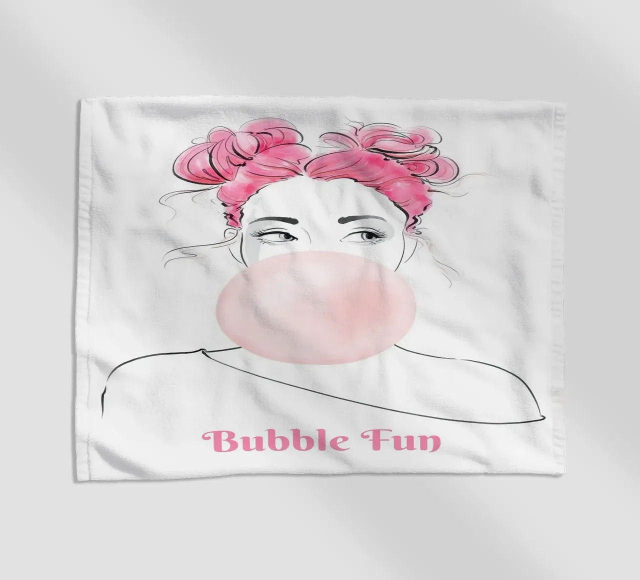 Bubble Fun beach towel by Andrea Dölling