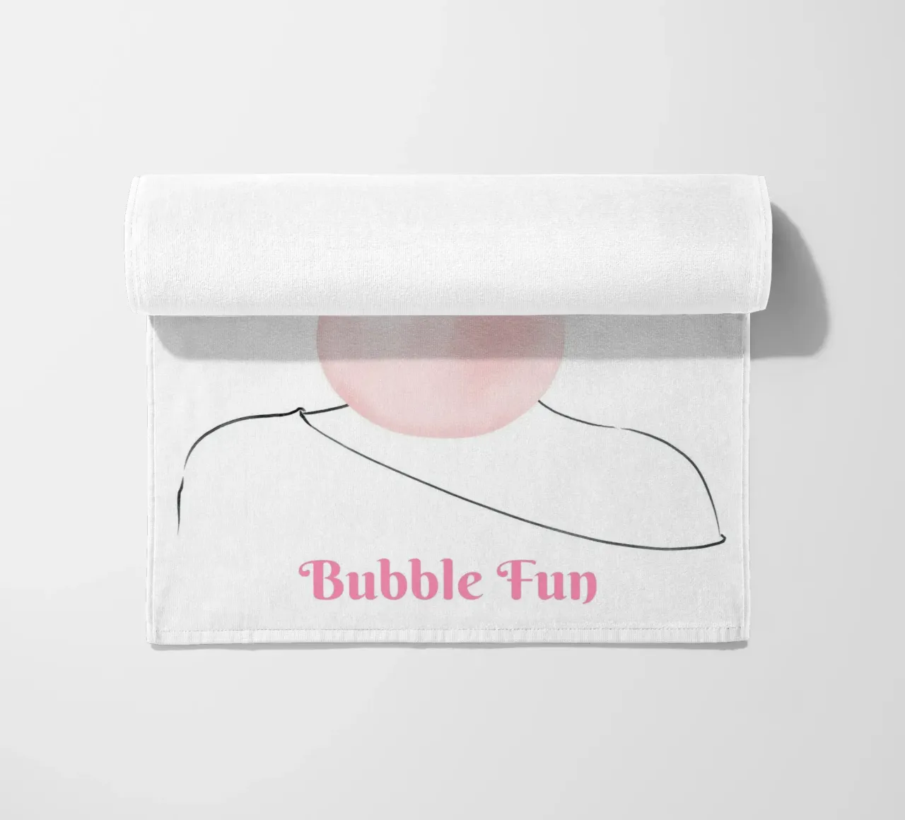 Bubble Fun beach towel by Andrea Dölling