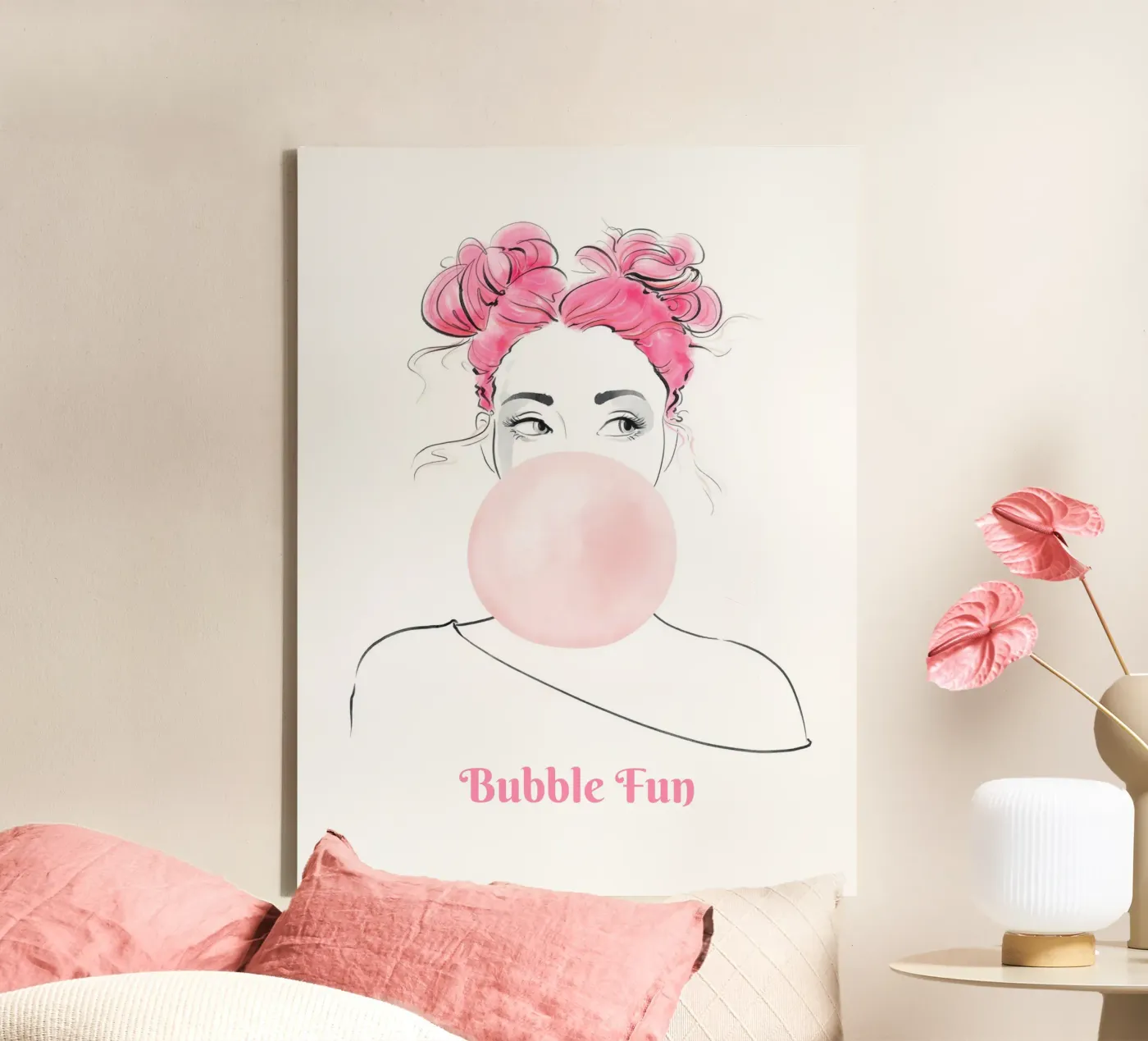 Bubble Fun tela da Andrea Dölling