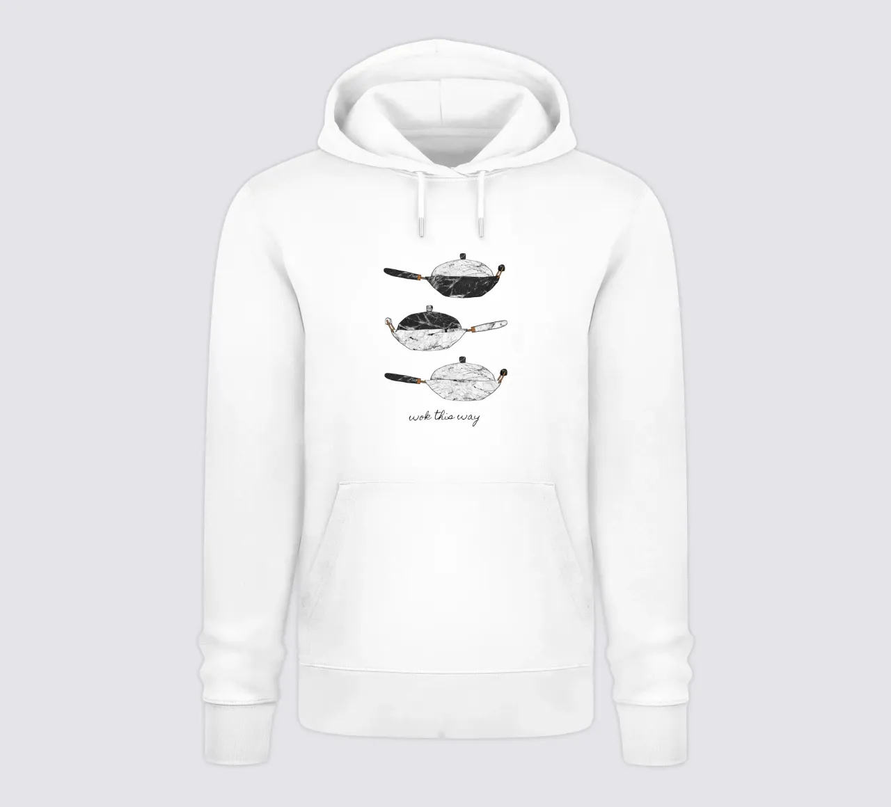 Wok op deze manier hoodie van Orara Studio