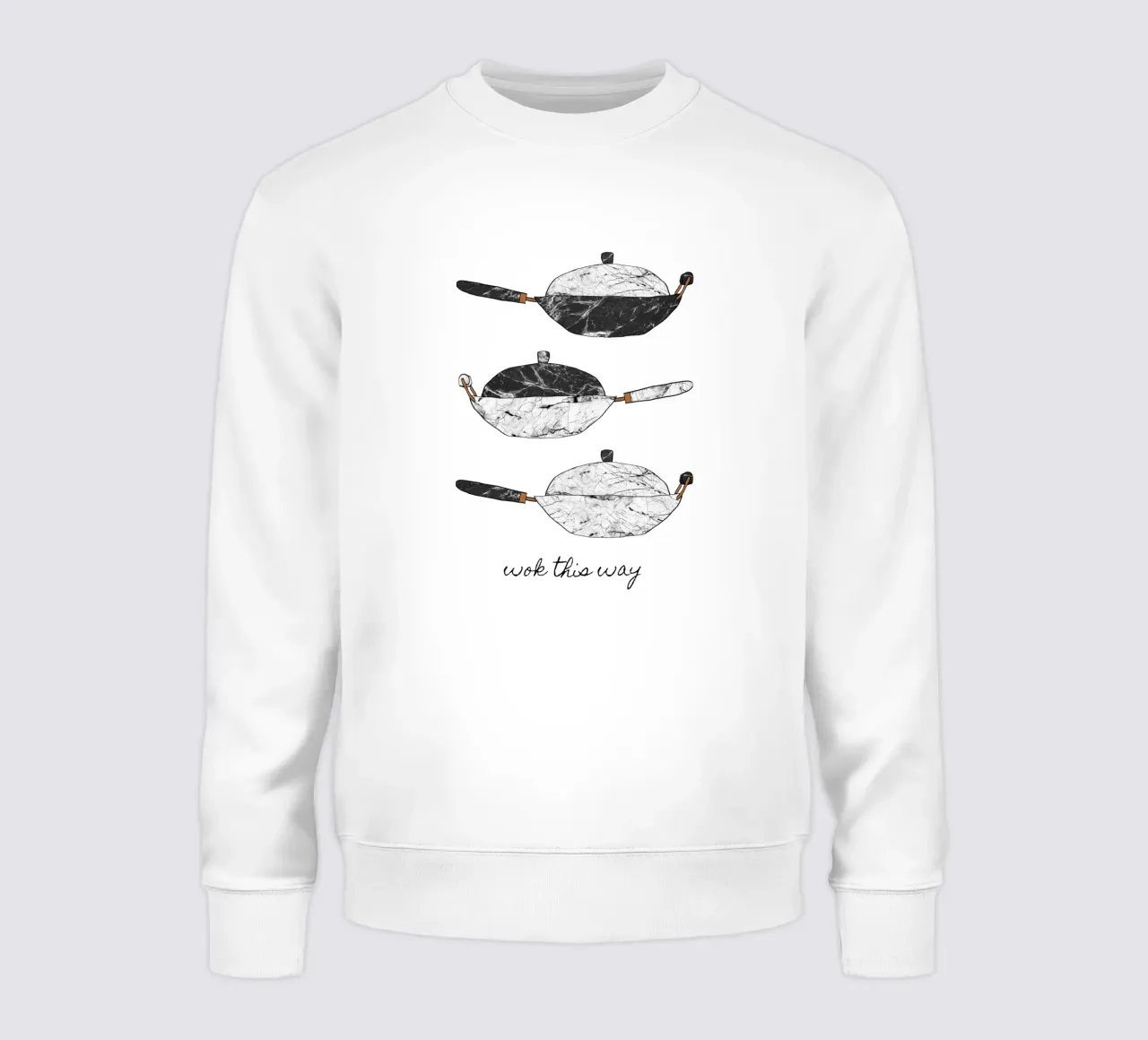 Wok This Way sudadera de Orara Studio