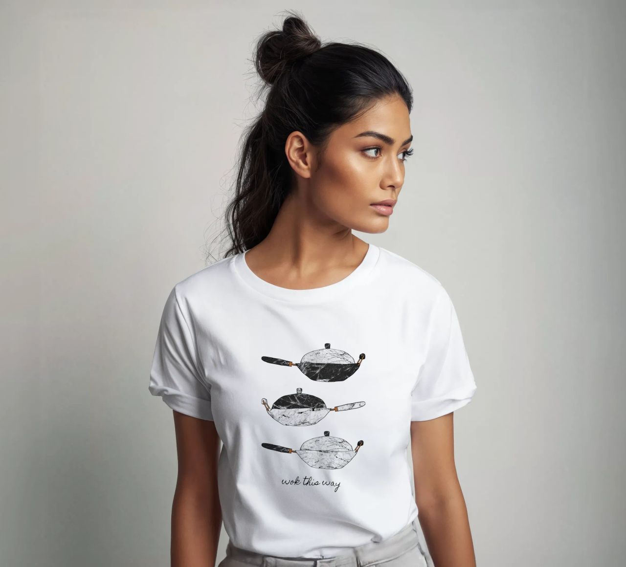 Wok This Way t-shirt da Orara Studio