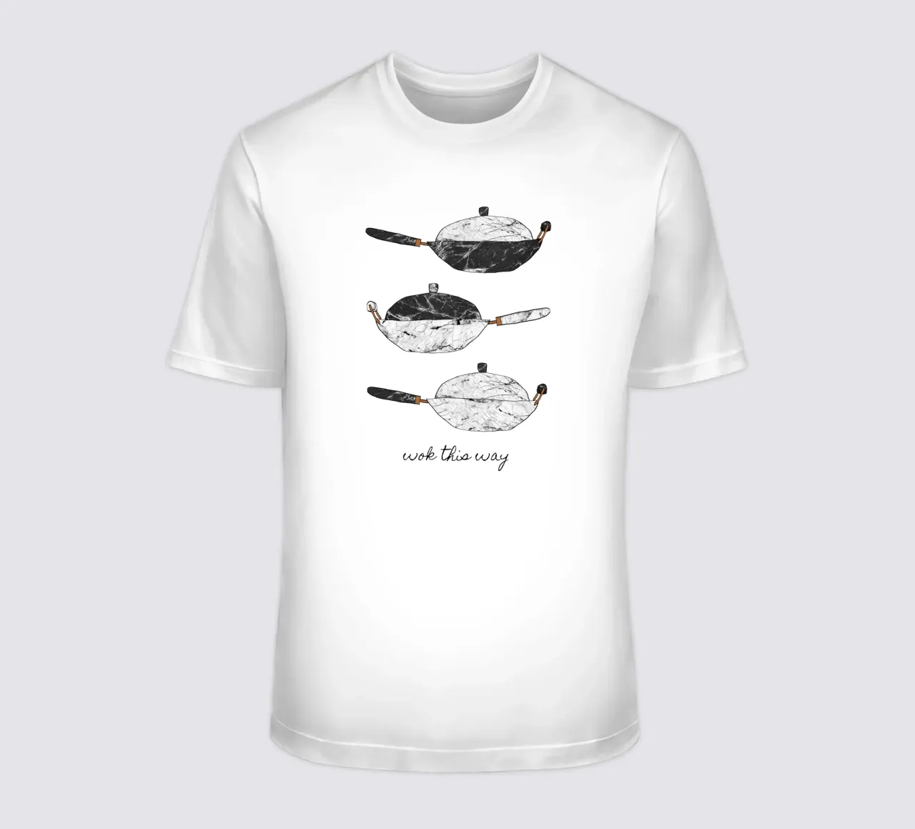 Wok This Way t-shirt by Orara Studio