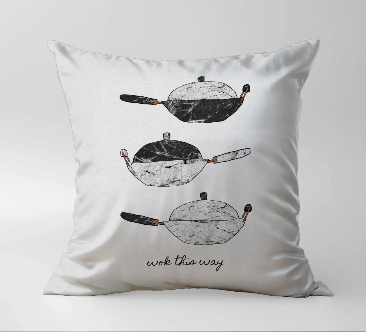 Wok This Way cuscino da Orara Studio