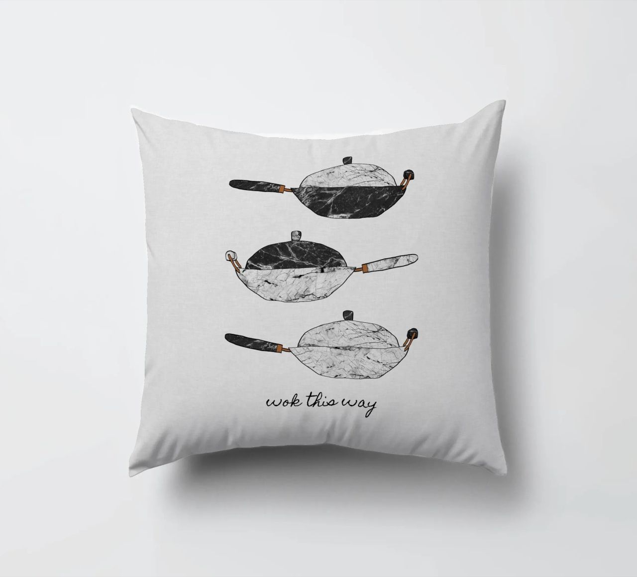 Wok This Way cuscino da Orara Studio