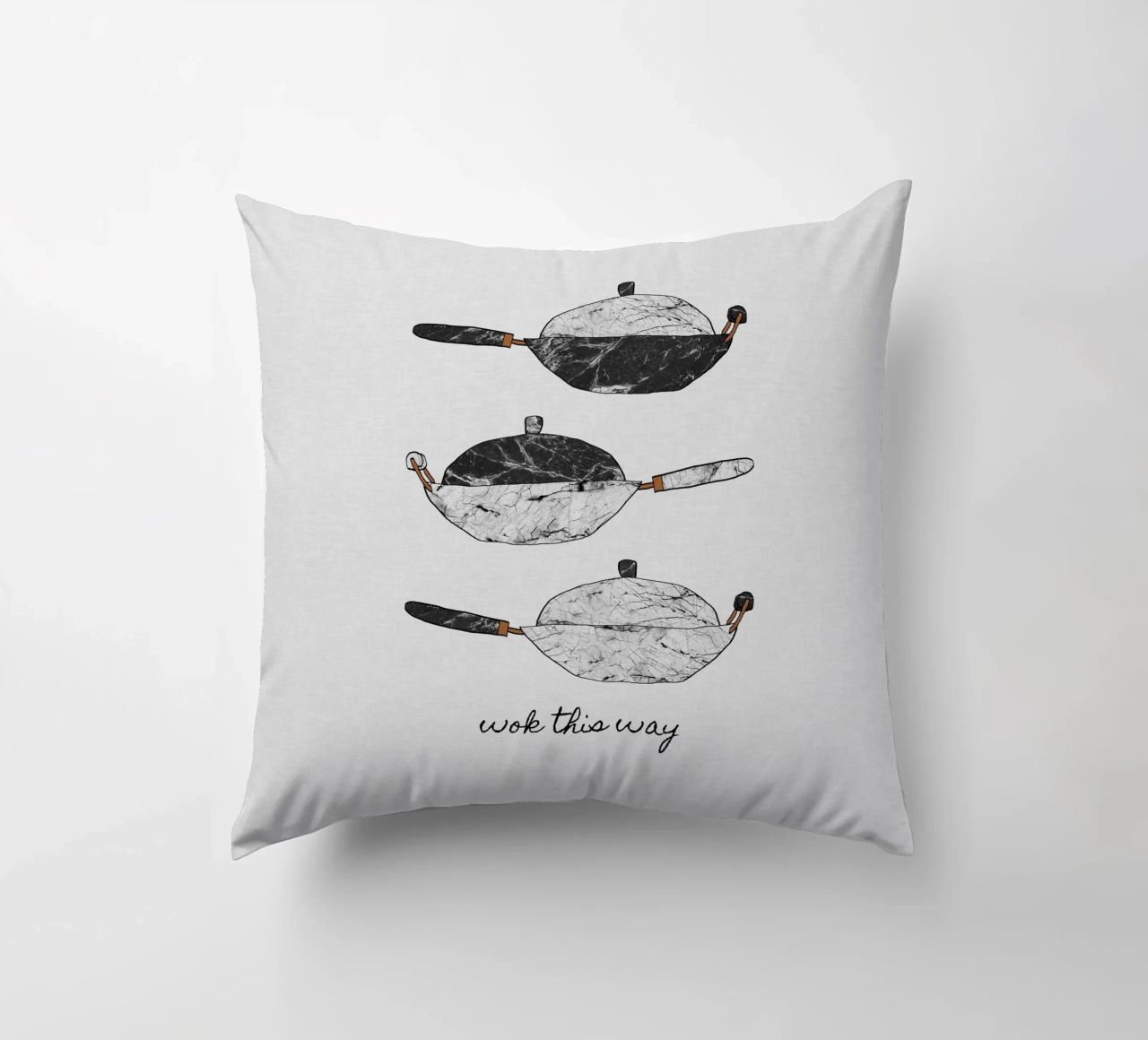 Wok This Way cuscino da Orara Studio