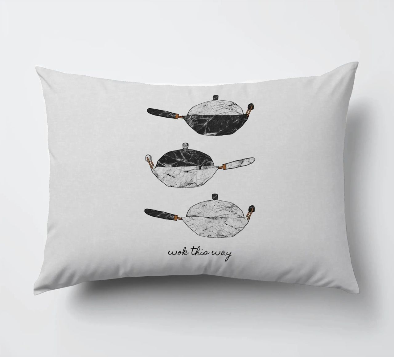 Wok This Way cuscino da Orara Studio
