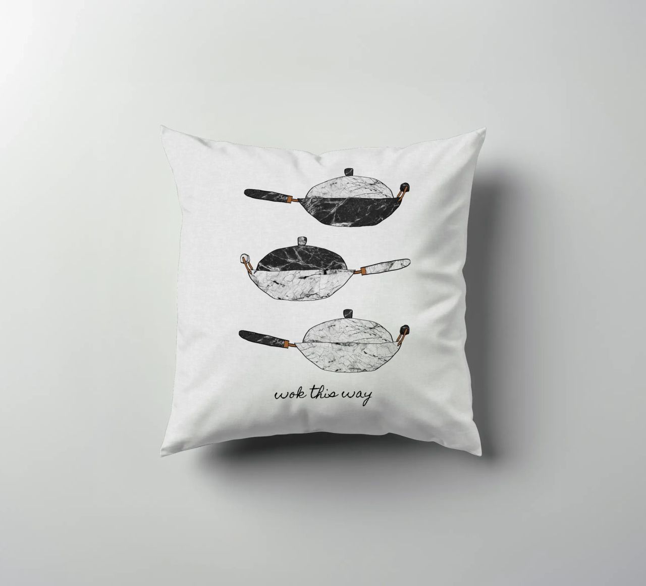 Wok This Way cuscino da Orara Studio