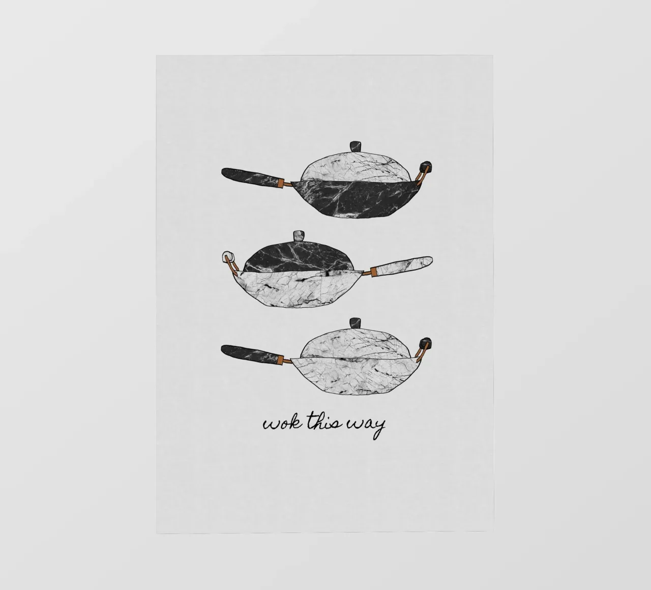 Wok This Way telo in pvc da Orara Studio