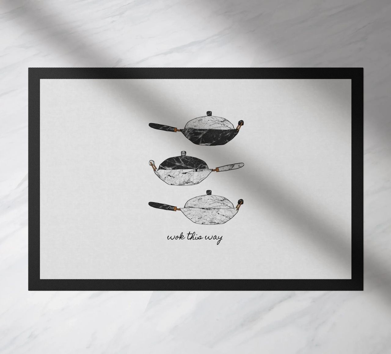 Wok This Way zerbino da Orara Studio