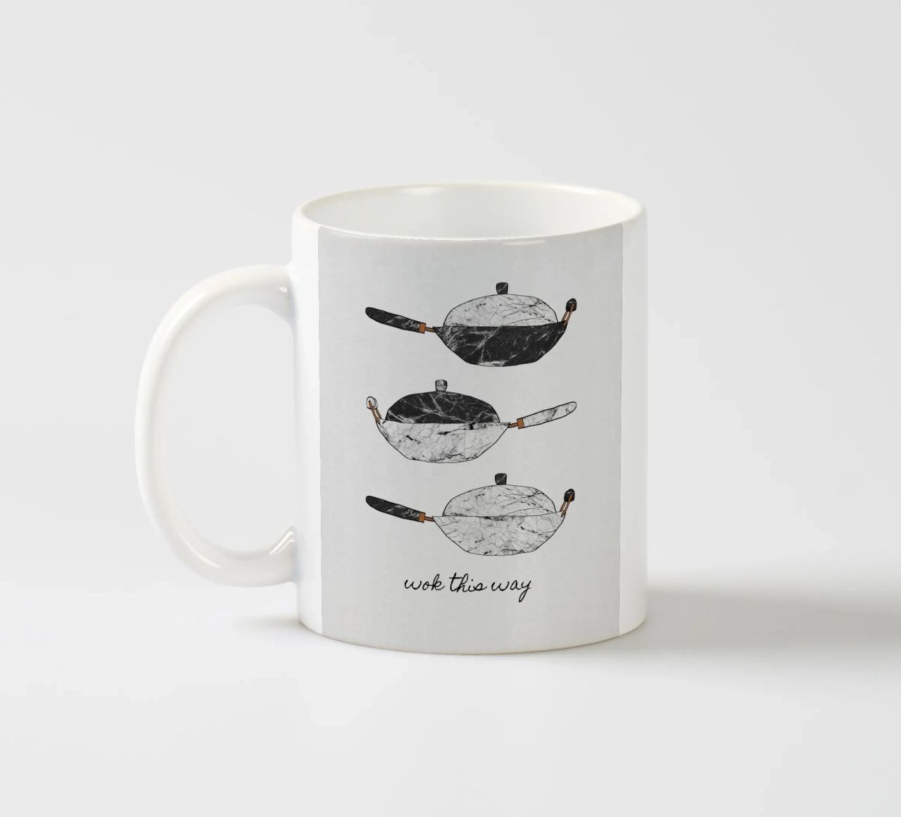 Wok This Way tazza in ceramica da Orara Studio