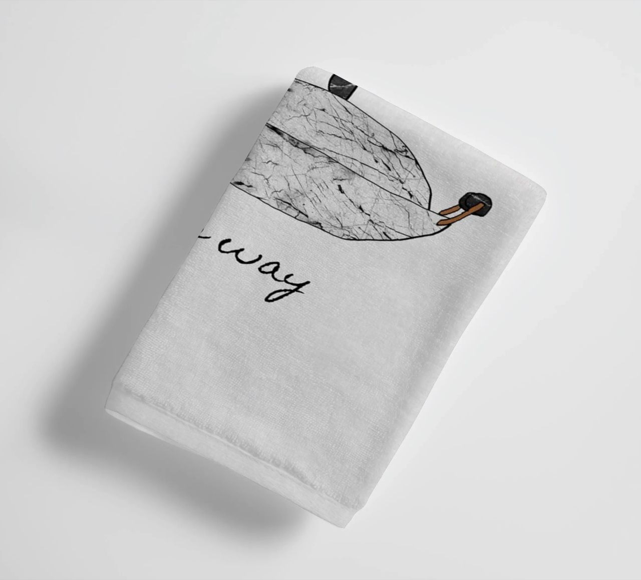 Wok This Way asciugamano da bagno da Orara Studio