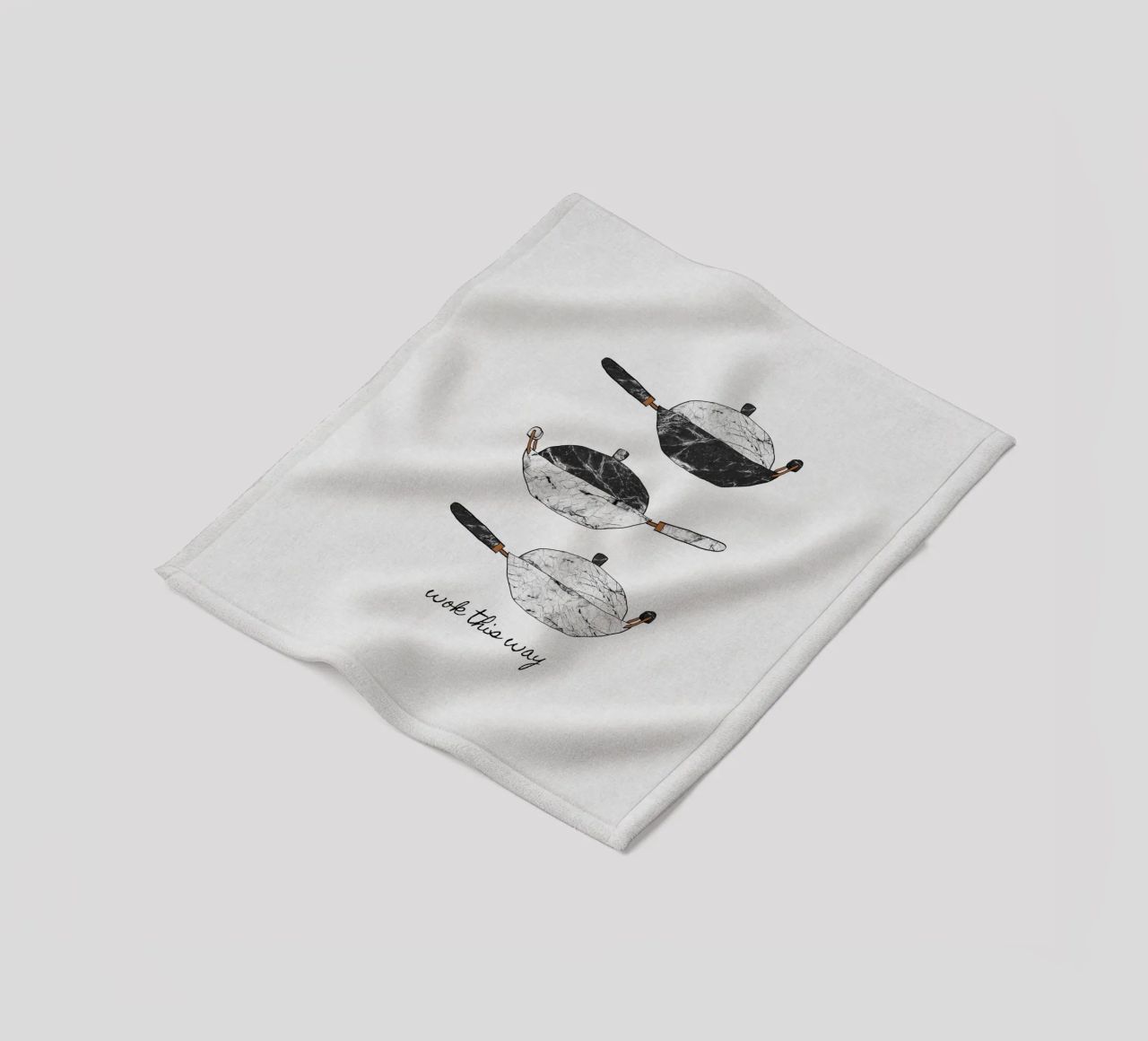 Wok This Way coperta in pile da Orara Studio