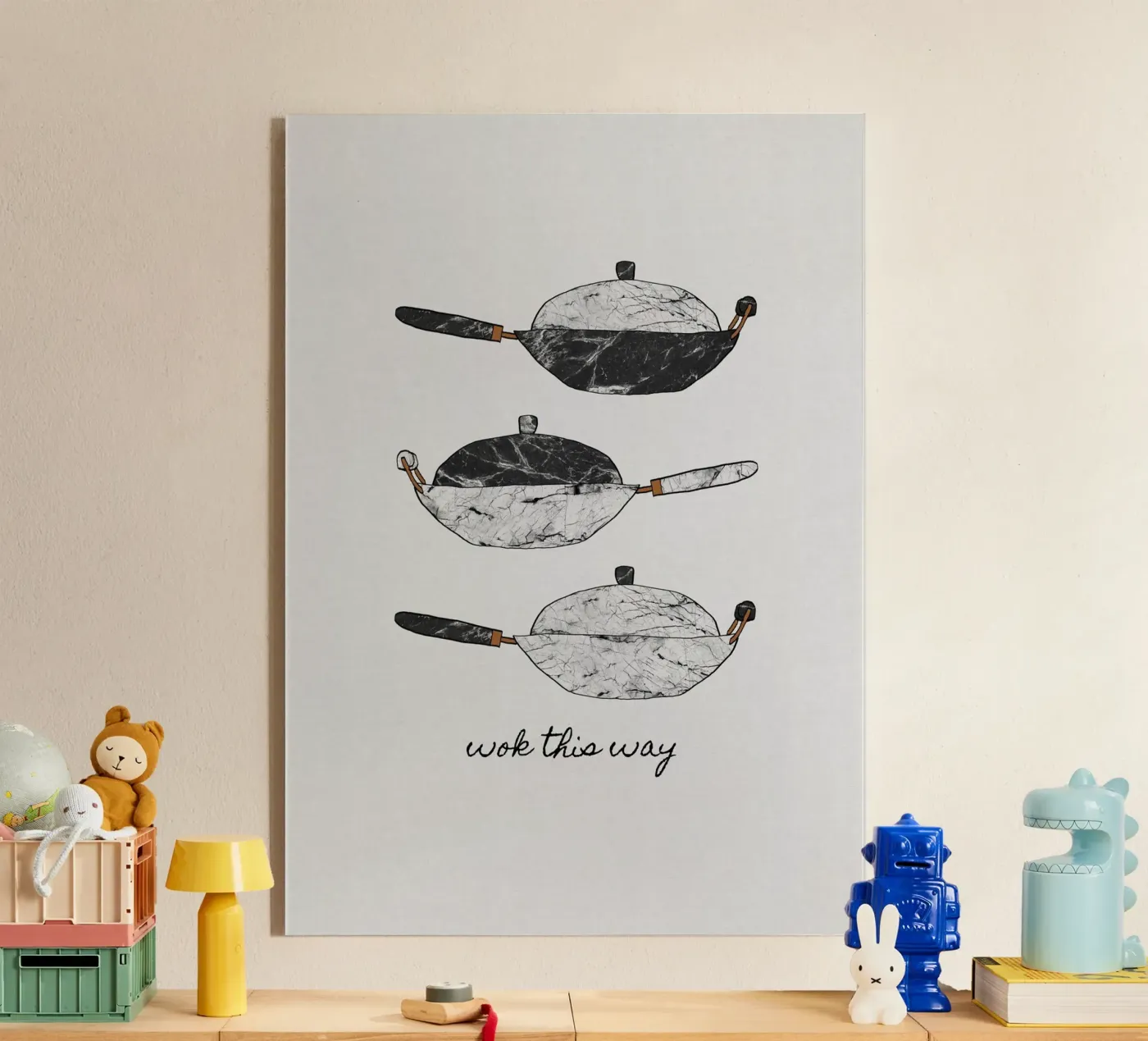 Wok This Way plexiglass da Orara Studio